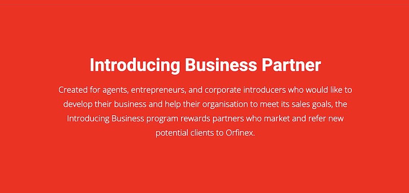 Orfinex Launches Introducing Business Partner Program with Lucrative Rewards